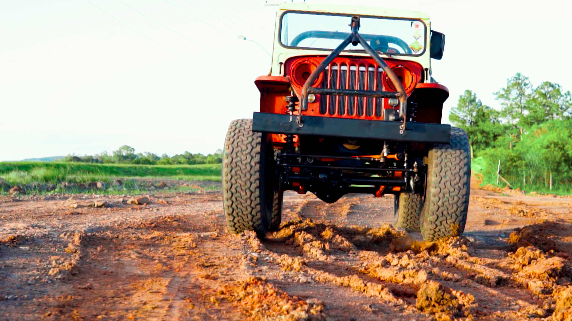 Suspensão tipo Ladder Bar com amortecedores do tipo coilover para Jeep Willys - Imagem 4